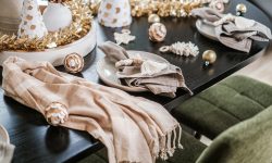 How To Make Your Work Christmas Party More Sustainable christmas table setting